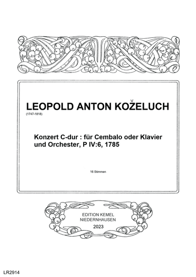 Konzert C-dur