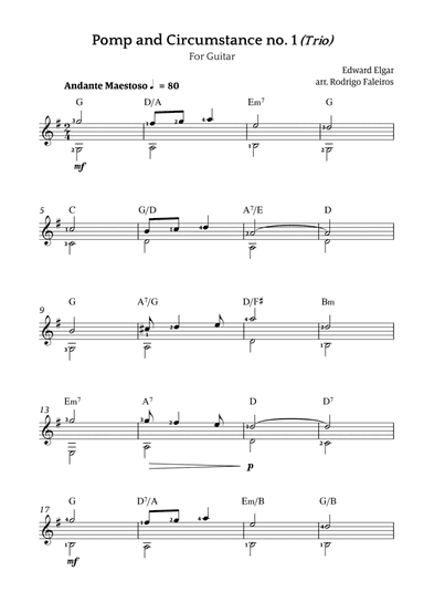 Pomp and Circumstance no. 1 (Trio)