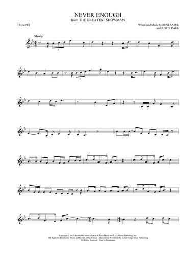 Never Enough (from The Greatest Showman)