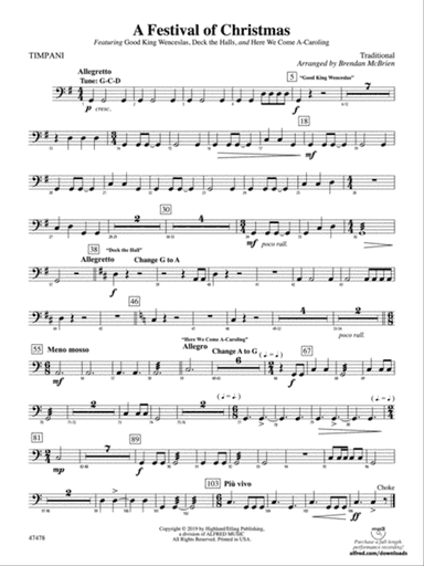 A Festival of Christmas: Timpani