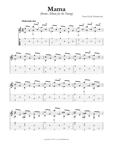 Mama (from Album for the Young)