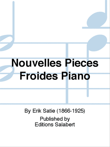 Nouvelles Pieces Froides Piano
