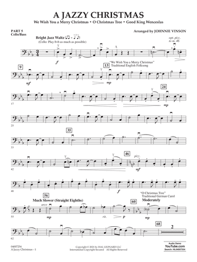 A Jazzy Christmas - Pt. 5 - Cello/Bass