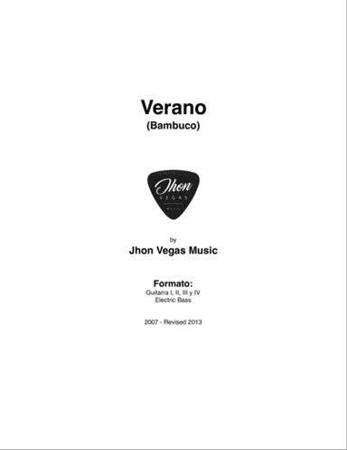 Verano - 4 Guitars & Electric Bass