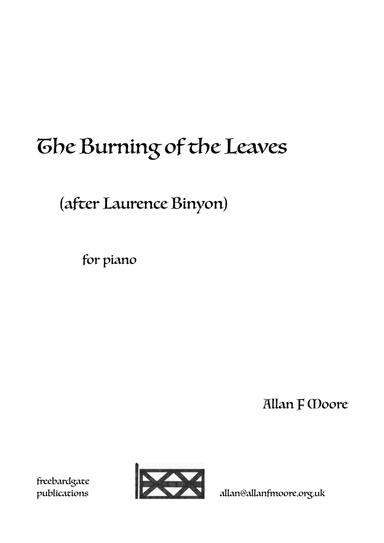 The Burning of the Leaves
