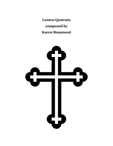 Lenten Quatrain