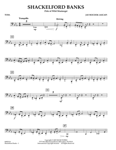 Shackelford Banks - Tuba