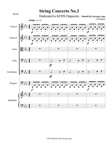 String Concerto No.3