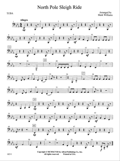 North Pole Sleigh Ride: Tuba