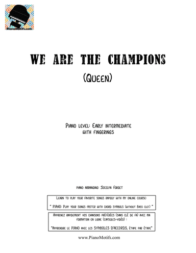 We Are The Champions