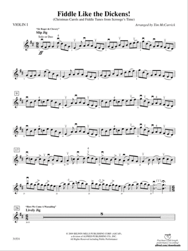 Fiddle Like the Dickens!: 1st Violin
