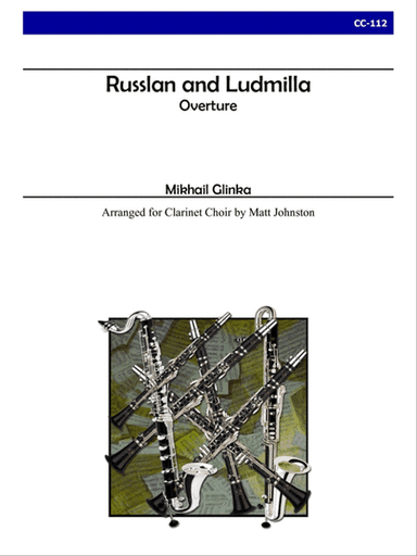 Overture to 'Russlan and Ludmilla' for Clarinet Choir