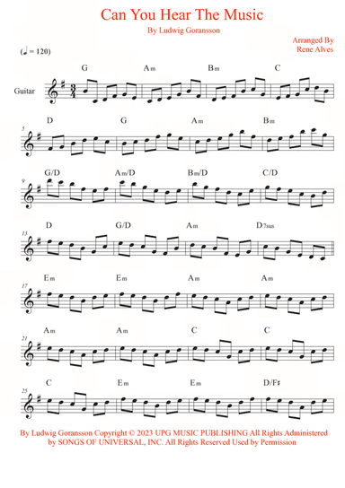 Can You Hear The Music