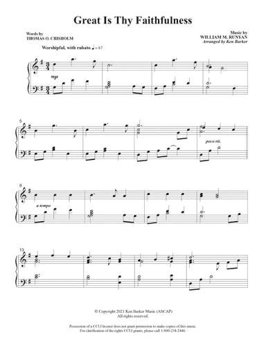 Great Is Thy Faithfulness