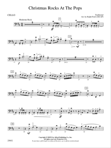 Christmas Rocks at the Pops: Cello