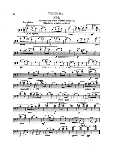Grützmacher: Etudes, Op. 72