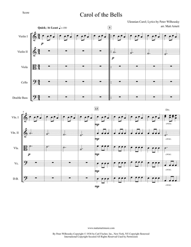 Carol Of The Bells