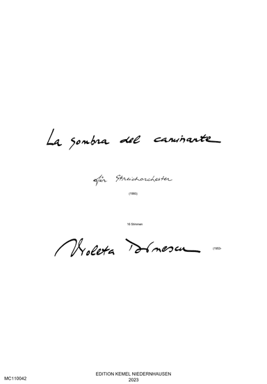 La sombra del caminante