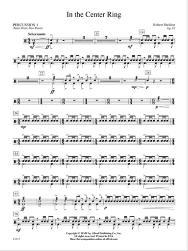 In the Center Ring: 1st Percussion