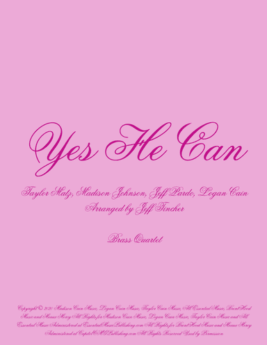 Yes He Can