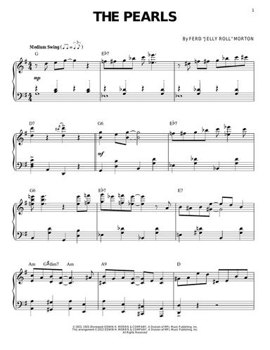 The Pearls (arr. Brent Edstrom)