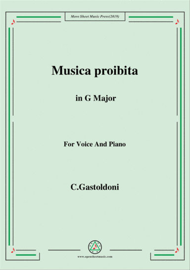 Gastoldoni-Musica proibita in G Major