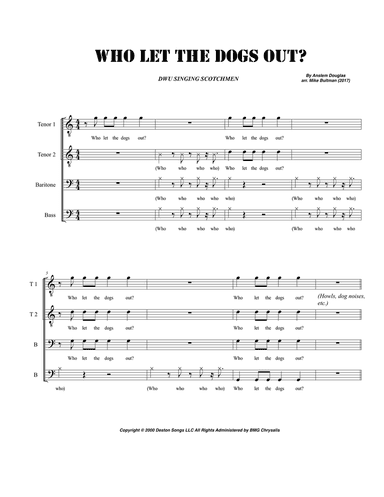 Who Let The Dogs Out