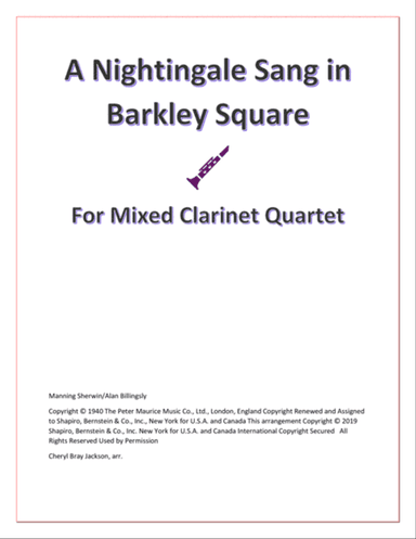 A Nightingale Sang In Berkeley Square