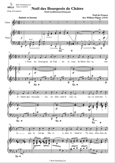 Noel des Bourgeois de Chatre (E-flat Major)