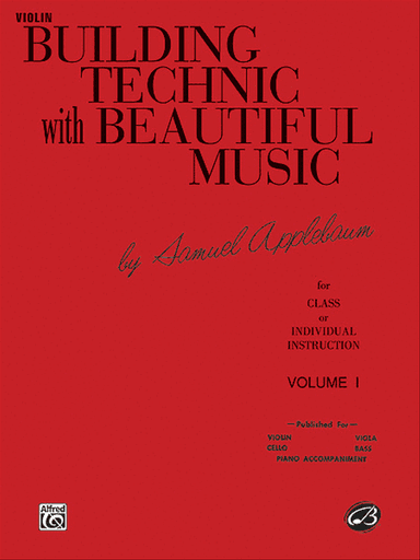 Building Technic With Beautiful Music, Book 1