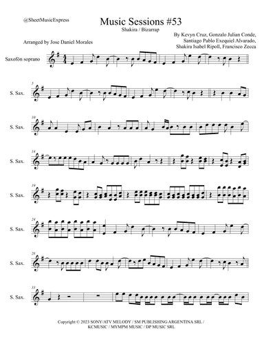 Shakira: Bzrp Music Sessions Vol. 53