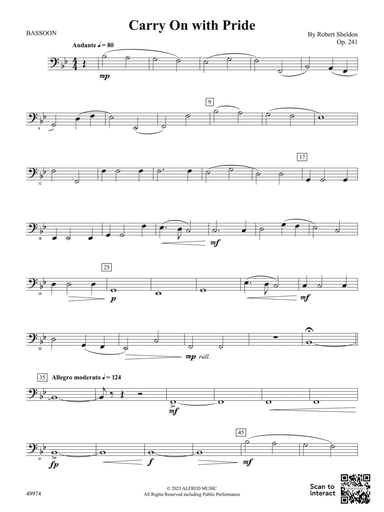 Carry On with Pride: Bassoon