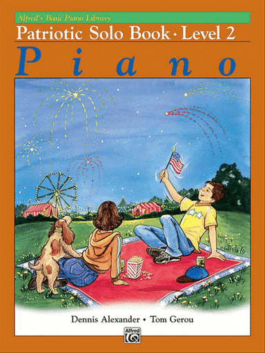 Alfred's Basic Piano Course Patriotic Solo Book, Level 2