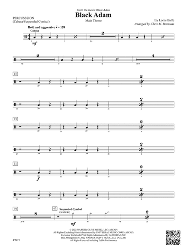 Black Adam: 1st Percussion