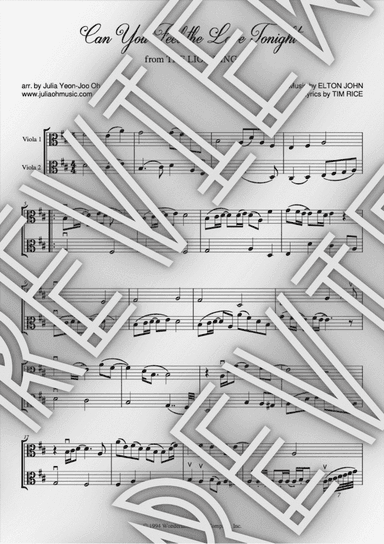 Can You Feel The Love Tonight