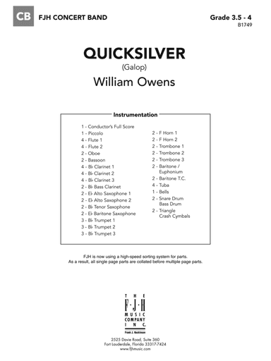 Quicksilver: Score