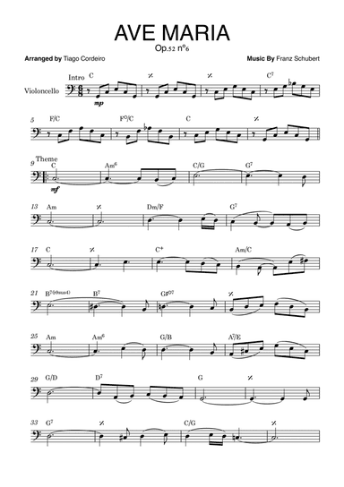 Ave Maria Op.52 nÂș6