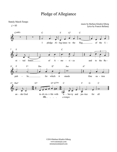 PLEDGE OF ALLEGIANCE