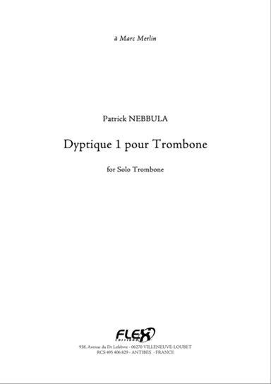 Dyptique 1 pour Trombone