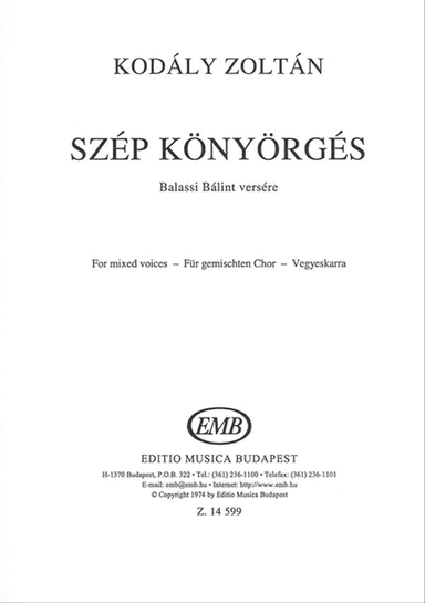 Szép könyörgés