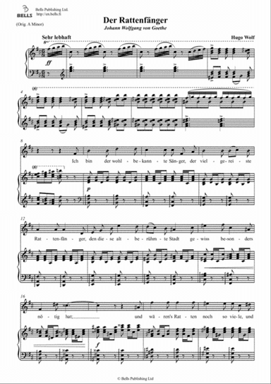 Der Rattenfanger (B minor)