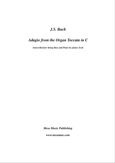 J.S. Bach Adagio from the Organ Toccata in C