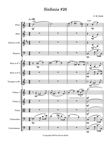 Sinfonia #26