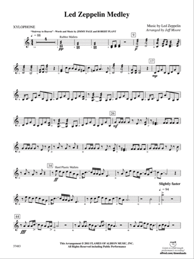 Led Zeppelin Medley: Xylophone