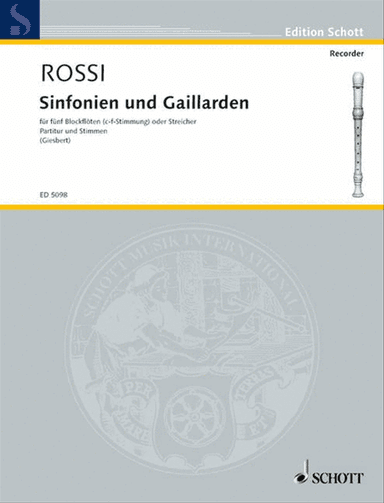 Sinfonien und Gaillarden