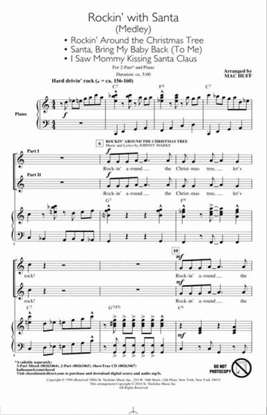 Rockin' With Santa (Medley) (arr. Mac Huff)