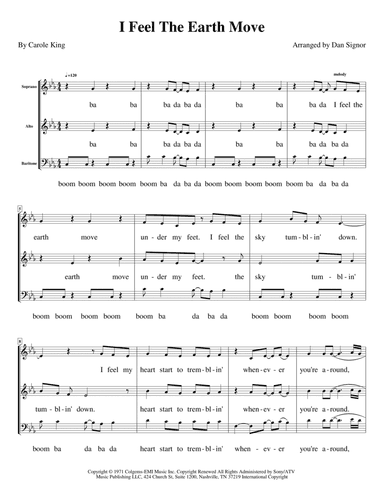 I Feel The Earth Move