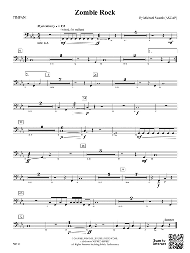 Zombie Rock: Timpani