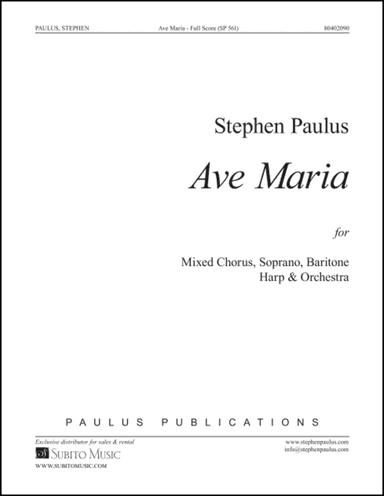 Ave Maria - Full Score