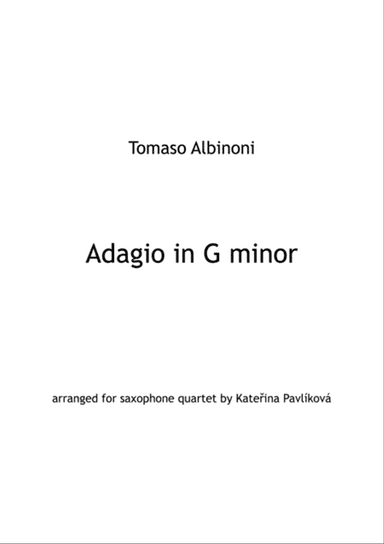 Adagio In G Minor